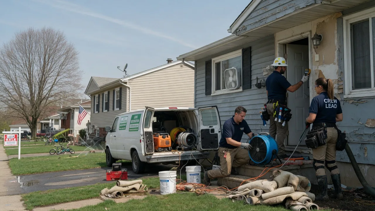 Flood Cleanup in Rocky Hill, NJ near me